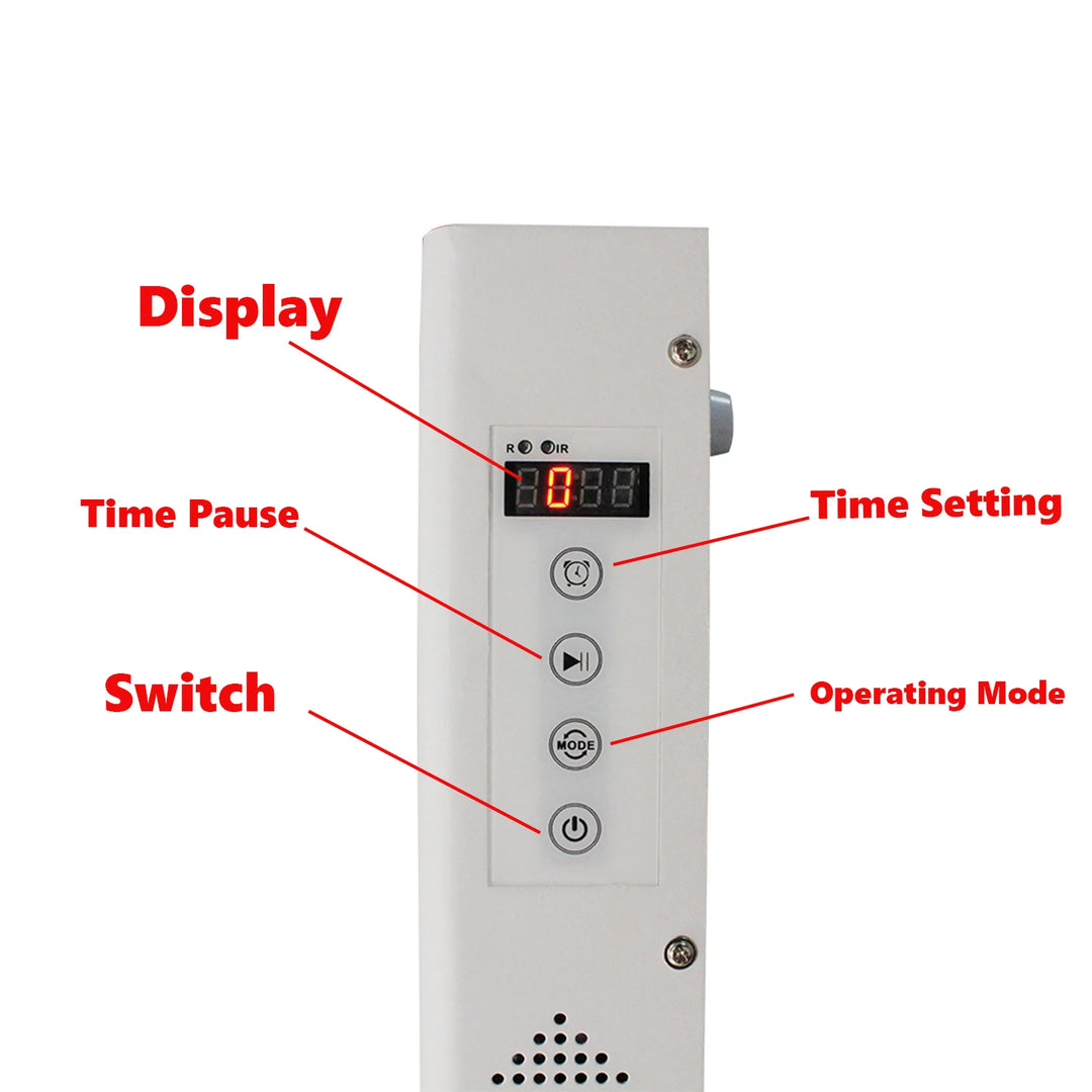 ANLT Full-Body Red Light Therapy Panel – 300W to 1500W Infrared Device with 630nm, 660nm, 810nm & 850nm Wavelengths - ANLT