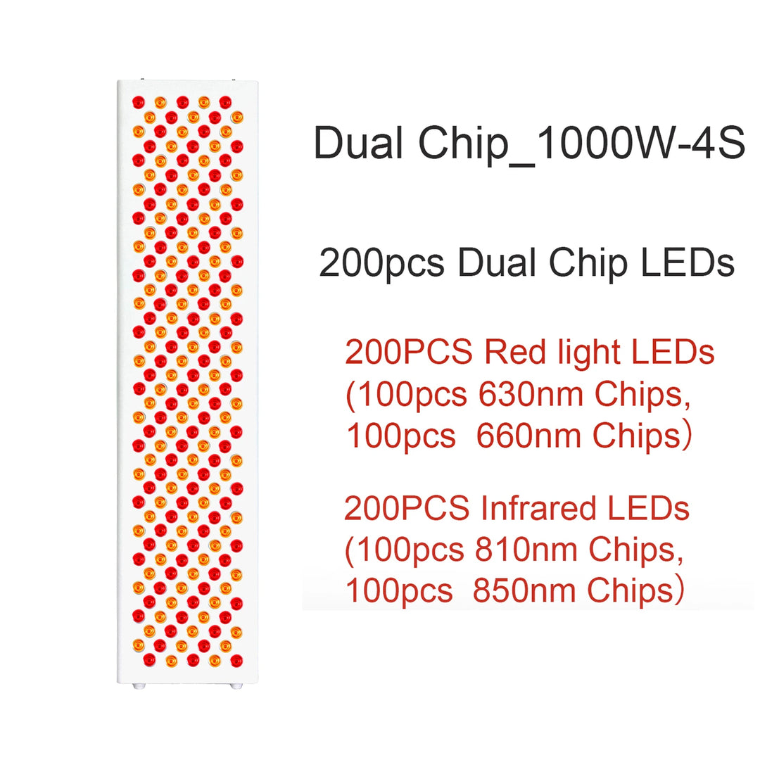 ANLT Full-Body Red Light Therapy Panel – 300W to 1500W Infrared Device with 630nm, 660nm, 810nm & 850nm Wavelengths - ANLT