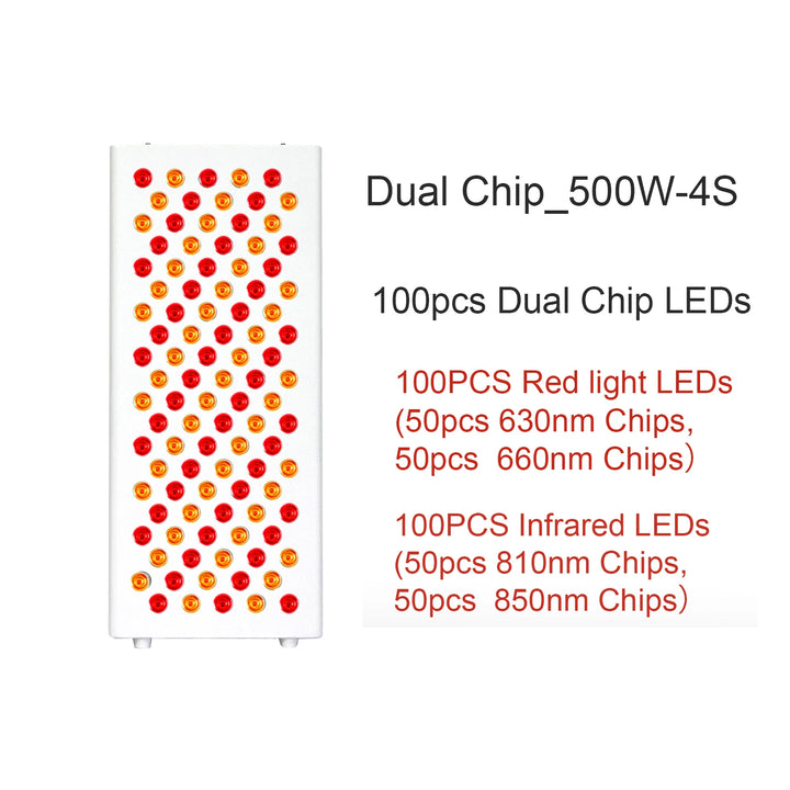 ANLT Full-Body Red Light Therapy Panel – 300W to 1500W Infrared Device with 630nm, 660nm, 810nm & 850nm Wavelengths - ANLT
