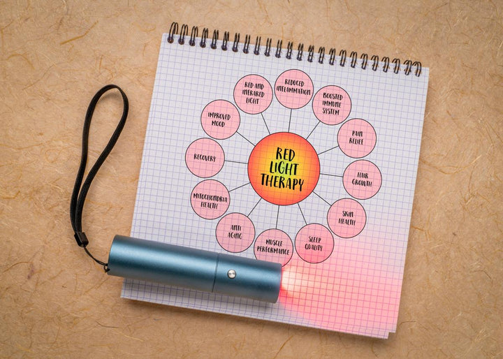 ANLT Red Light Therapy Wand – 660nm & 850nm Infrared Light for Cold Sore, Canker Sore & Localized Pain Relief - ANLT