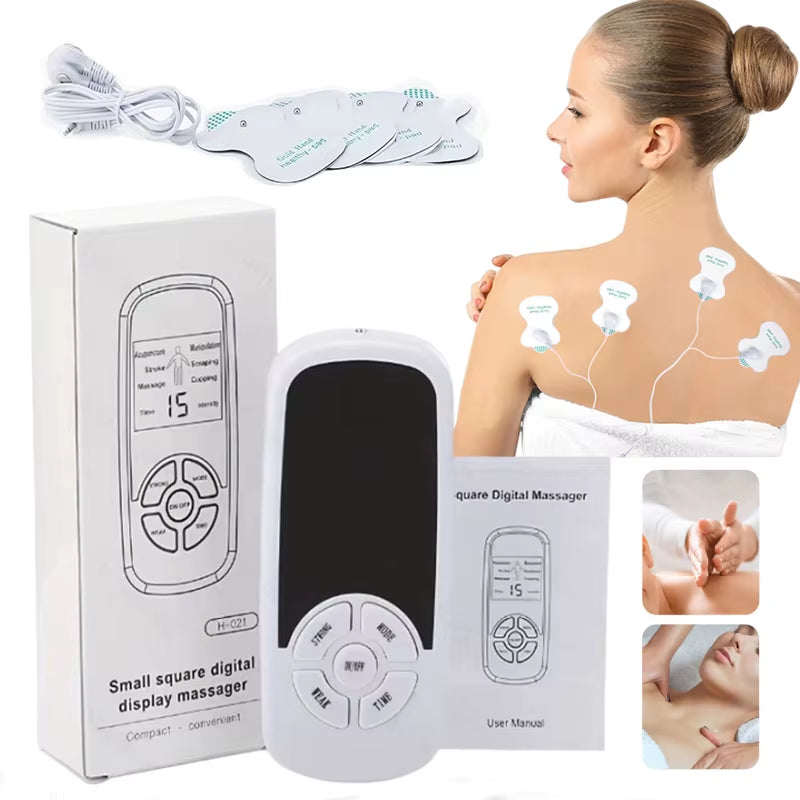 ANLT Multi-Functional EMS TENS Digital Massager – Rechargeable Muscle Massager - ANLT