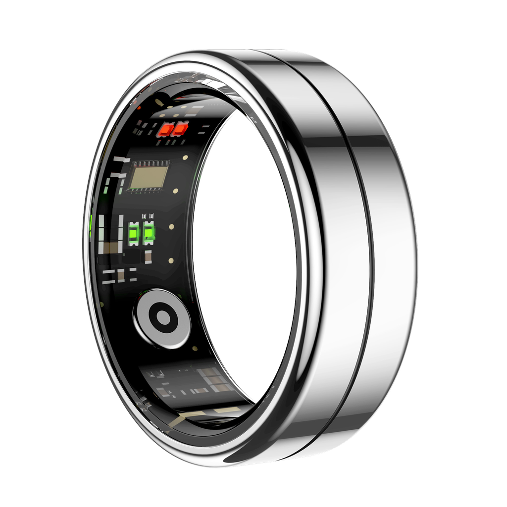 Nobu Aura Smart Ring – Wellness & Sleep Tracking Ring with HRV, Body Temperature & Heart Rate Monitor