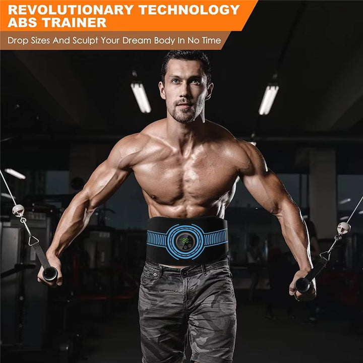 ANLT EMS Abdominal Stimulator Belt – Intelligent Muscle Training & Slimming Device (USB Rechargeable) - ANLT