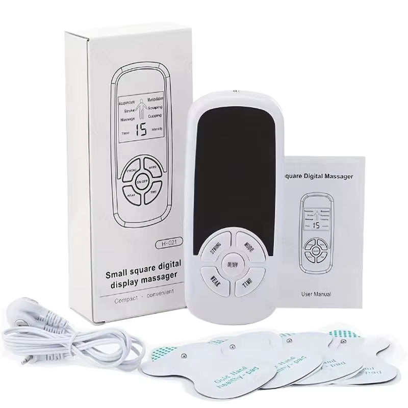 ANLT Multi-Functional EMS TENS Digital Massager – Rechargeable Muscle Massager - ANLT