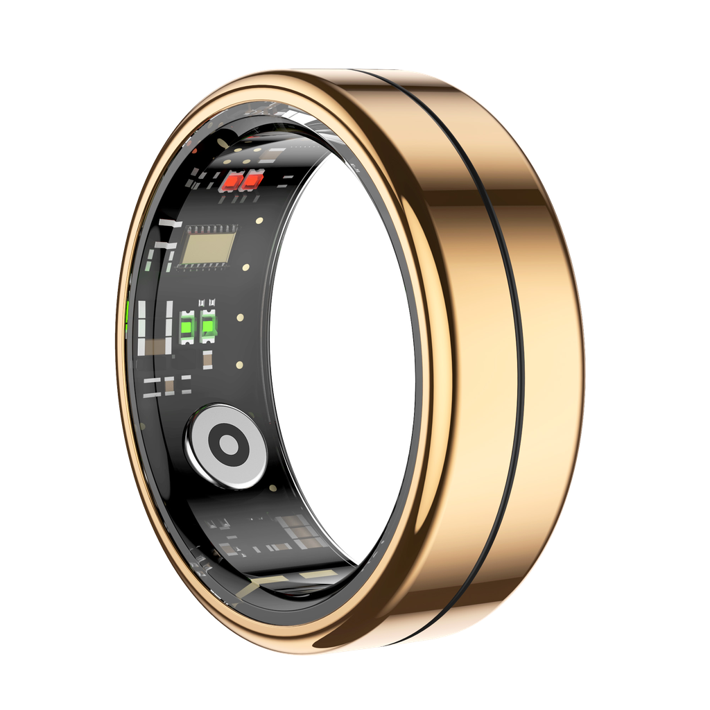 Nobu Aura Smart Ring – Wellness & Sleep Tracking Ring with HRV, Body Temperature & Heart Rate Monitor