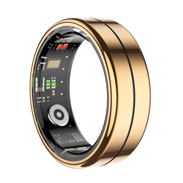 Nobu Aura Smart Ring – Wellness & Sleep Tracking Ring with HRV, Body Temperature & Heart Rate Monitor