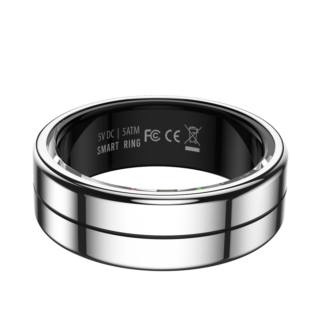 Nobu Aura Smart Ring – Wellness & Sleep Tracking Ring with HRV, Body Temperature & Heart Rate Monitor