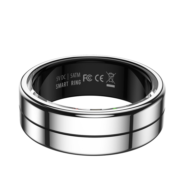 Nobu Aura Smart Ring – Wellness & Sleep Tracking Ring with HRV, Body Temperature & Heart Rate Monitor