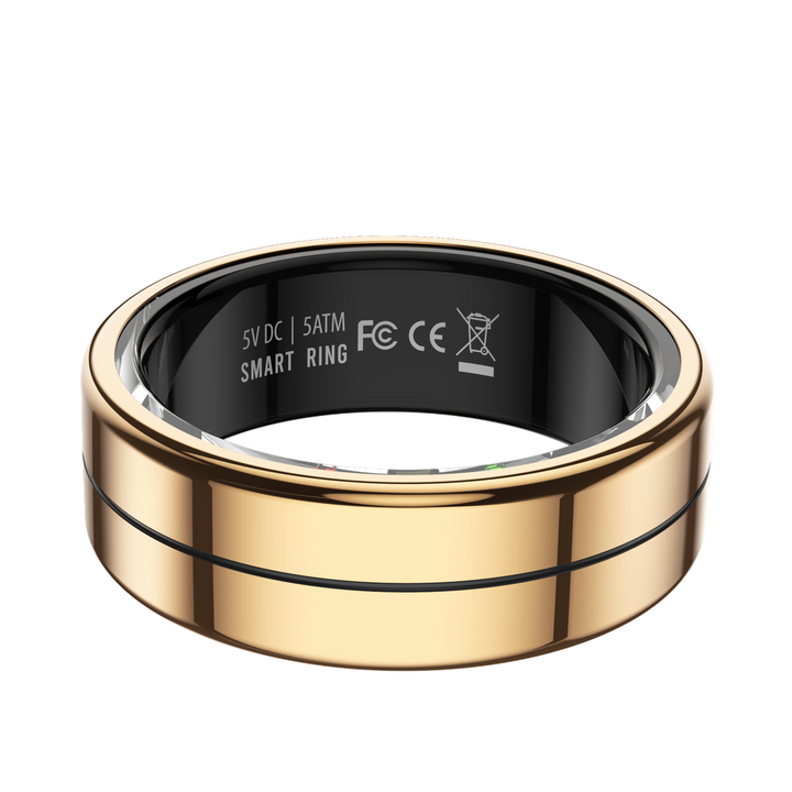 Nobu Aura Smart Ring – Wellness & Sleep Tracking Ring with HRV, Body Temperature & Heart Rate Monitor