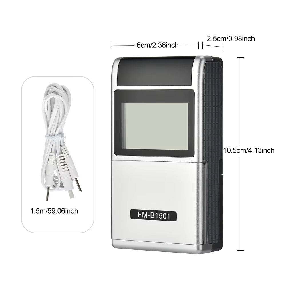 ANLT 15-Mode TENS Acupuncture Massager – Digital Pain Relief Device with 8 Electrode Pads - ANLT