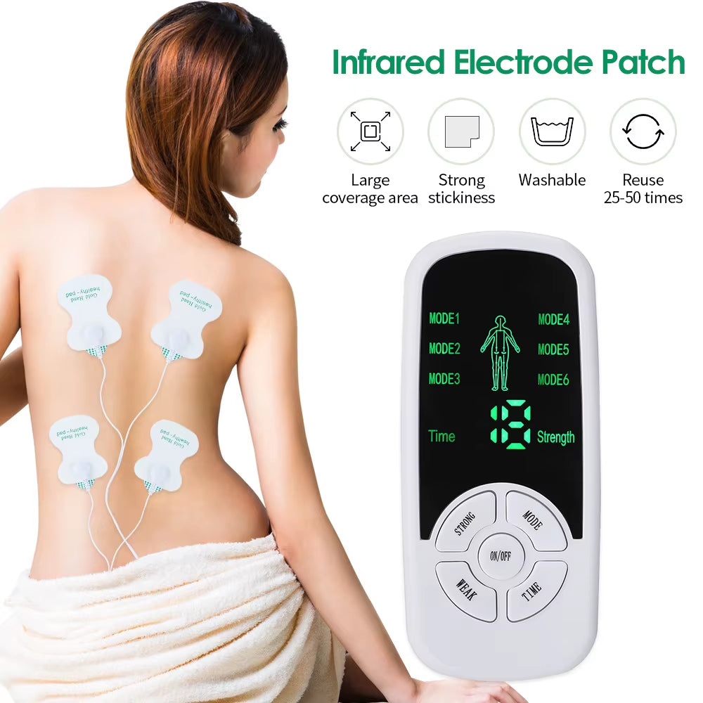 ANLT Multi-Functional EMS TENS Digital Massager – Rechargeable Muscle Massager - ANLT