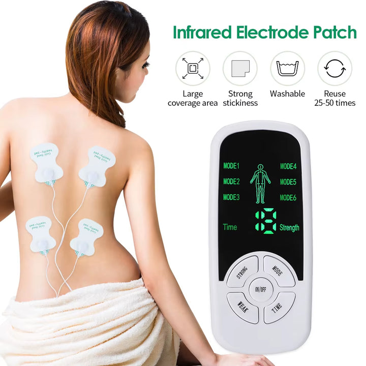 ANLT Multi-Functional EMS TENS Digital Massager – Rechargeable Muscle Massager - ANLT