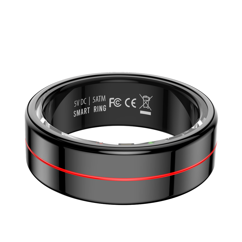 Nobu Aura Smart Ring – Wellness & Sleep Tracking Ring with HRV, Body Temperature & Heart Rate Monitor