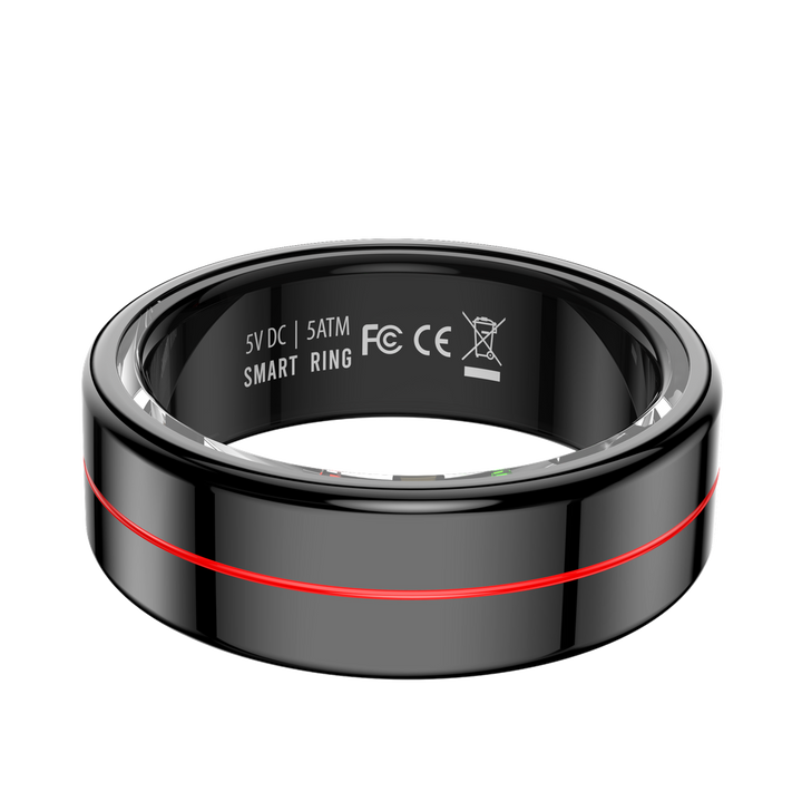 Nobu Aura Smart Ring – Wellness & Sleep Tracking Ring with HRV, Body Temperature & Heart Rate Monitor