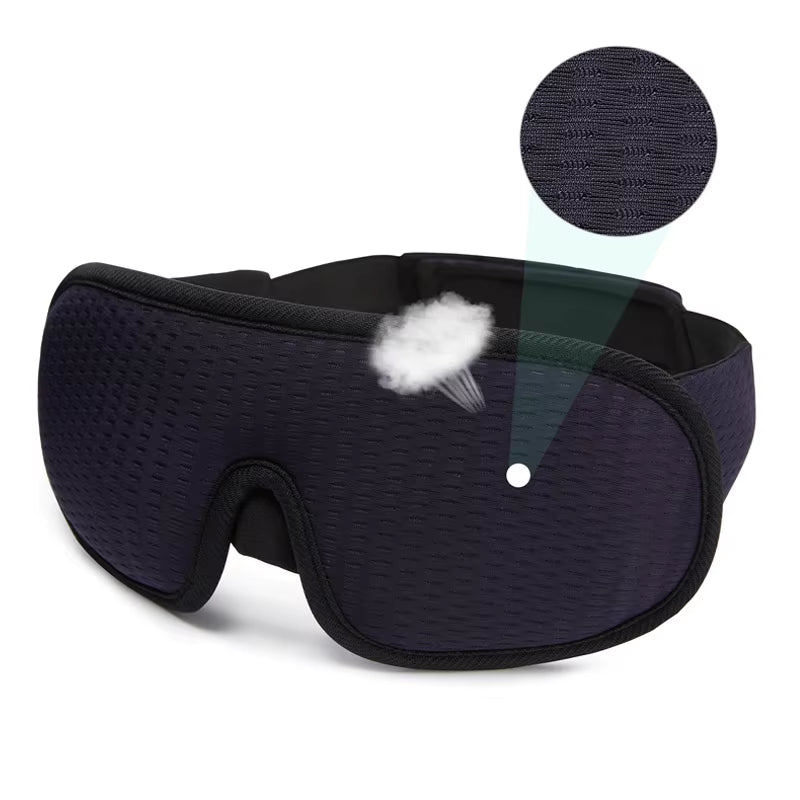 3D Sleeping Mask Block Out Light Sleep Mask for Eyes Soft Sleeping Aid Eye Mask for Travel Eyeshade Night Breathable Slaapmasker