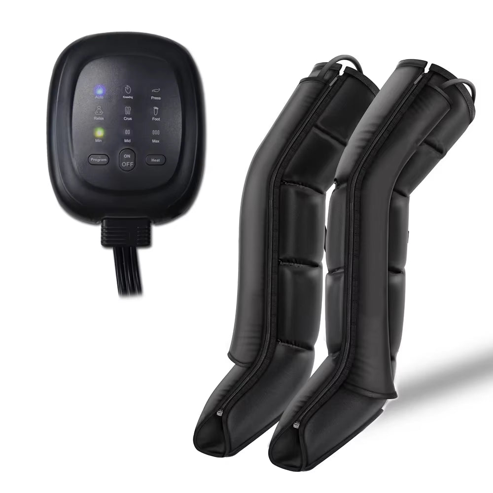 Pneumatic Compression Leg Recovery System Foot Massager for Circulation and Relaxation Calf Massage Reduce Muscle Tension Device
