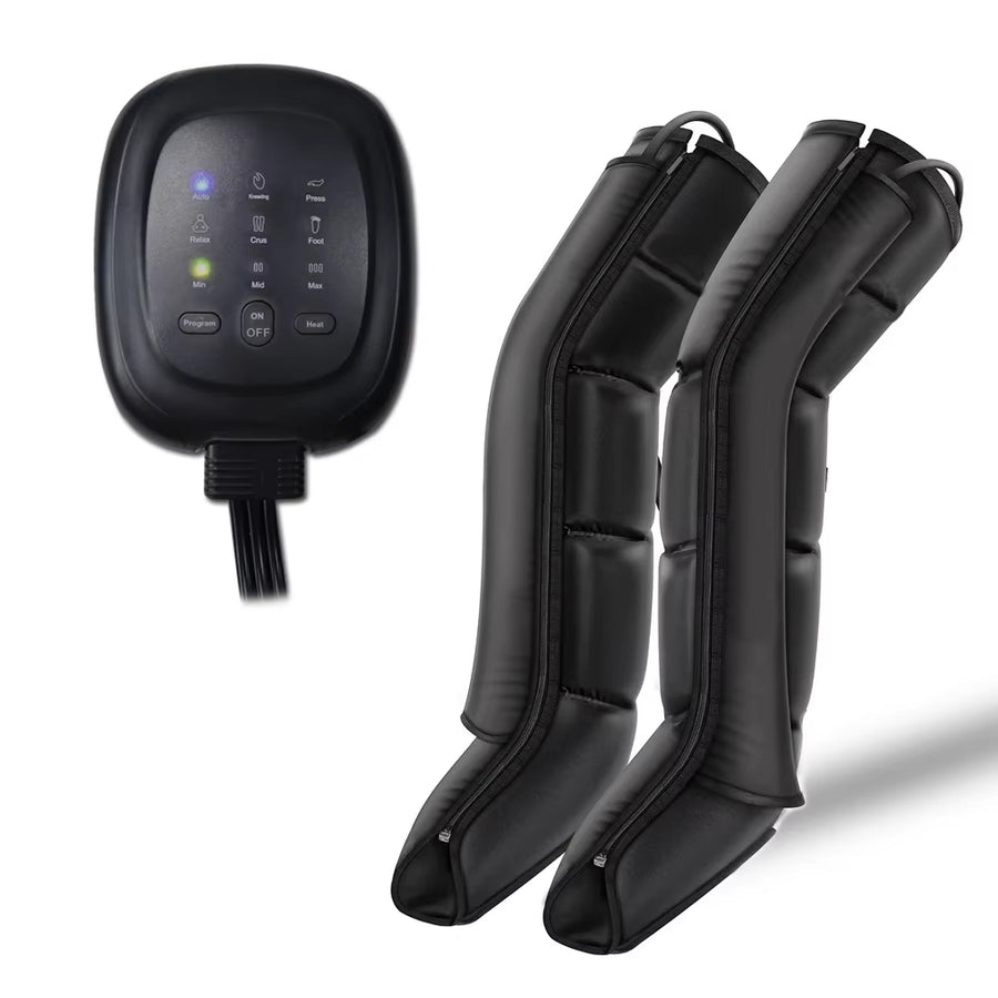 Pneumatic Compression Leg Recovery System Foot Massager for Circulation and Relaxation Calf Massage Reduce Muscle Tension Device