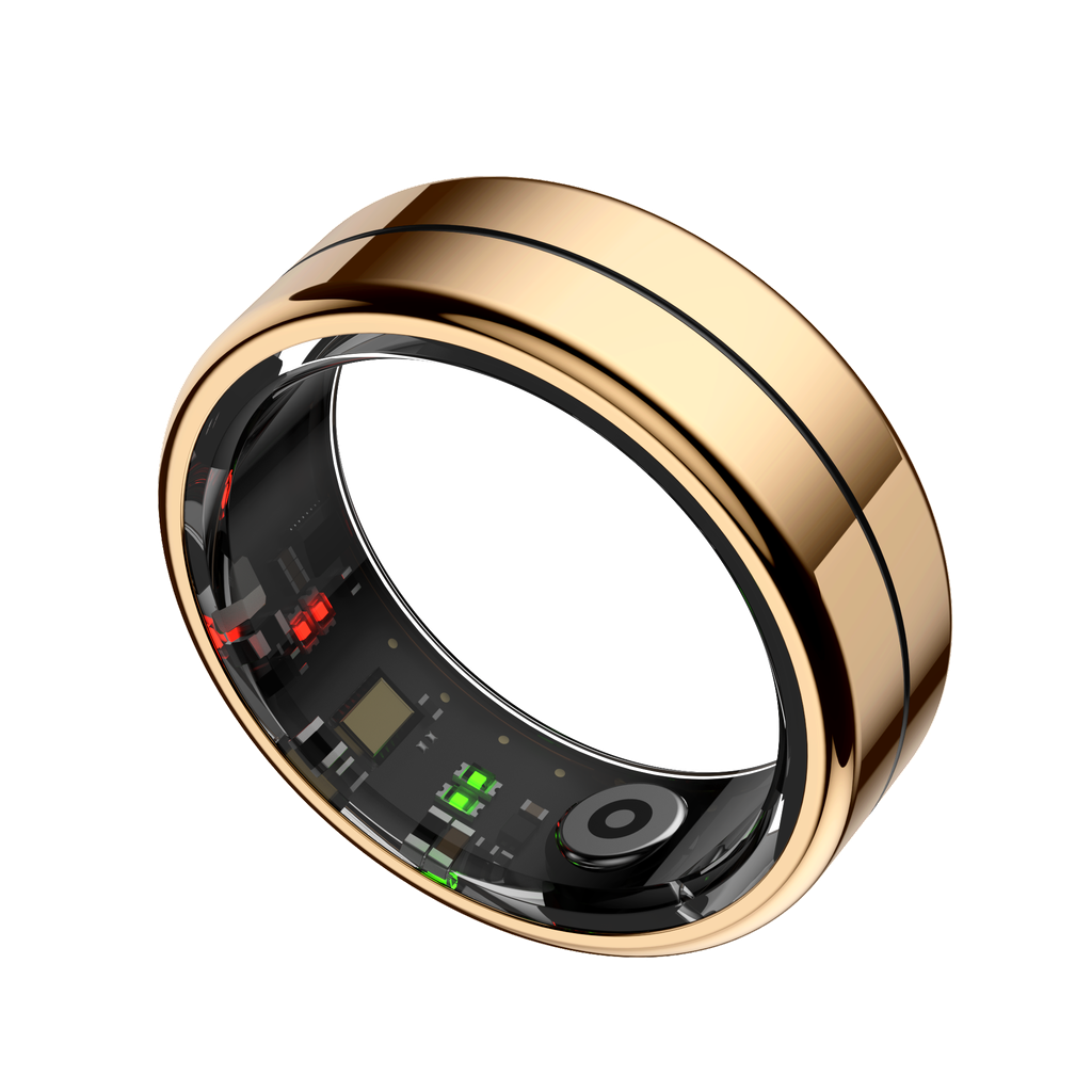 Nobu Aura Smart Ring – Wellness & Sleep Tracking Ring with HRV, Body Temperature & Heart Rate Monitor