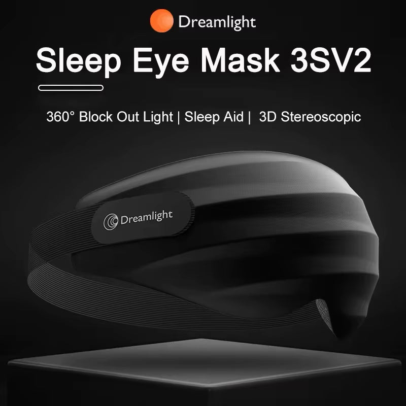 Dreamlight 3S Eye Mask Sleep 3D Stereoscopic Sleep Aid for Men Women Adult Portable for Sleeping Block Out Light Eye Mask Travel