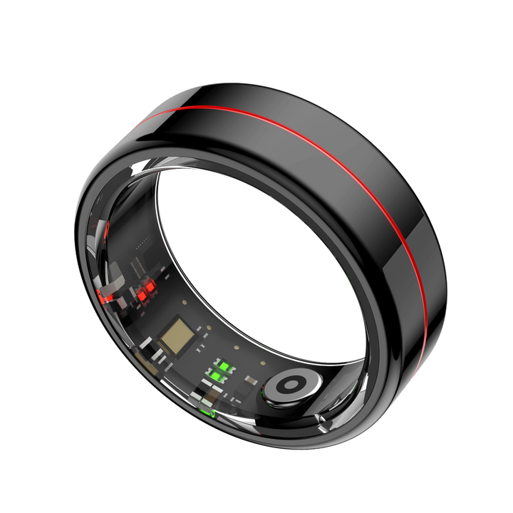 Nobu Aura Smart Ring – Wellness & Sleep Tracking Ring with HRV, Body Temperature & Heart Rate Monitor