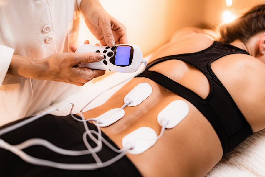 ANLT 16-Mode EMS TENS Digital Therapy Machine – Muscle Stimulator & Body Slimming Massager - ANLT