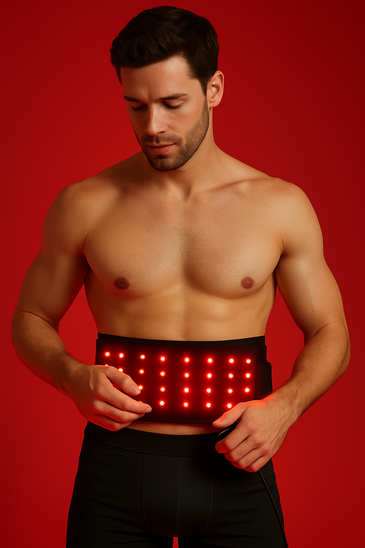 ANLT Red Light Therapy Belt – 105 LED (660nm + 850nm) for Back Pain, Muscle Recovery & Inflammation Relief