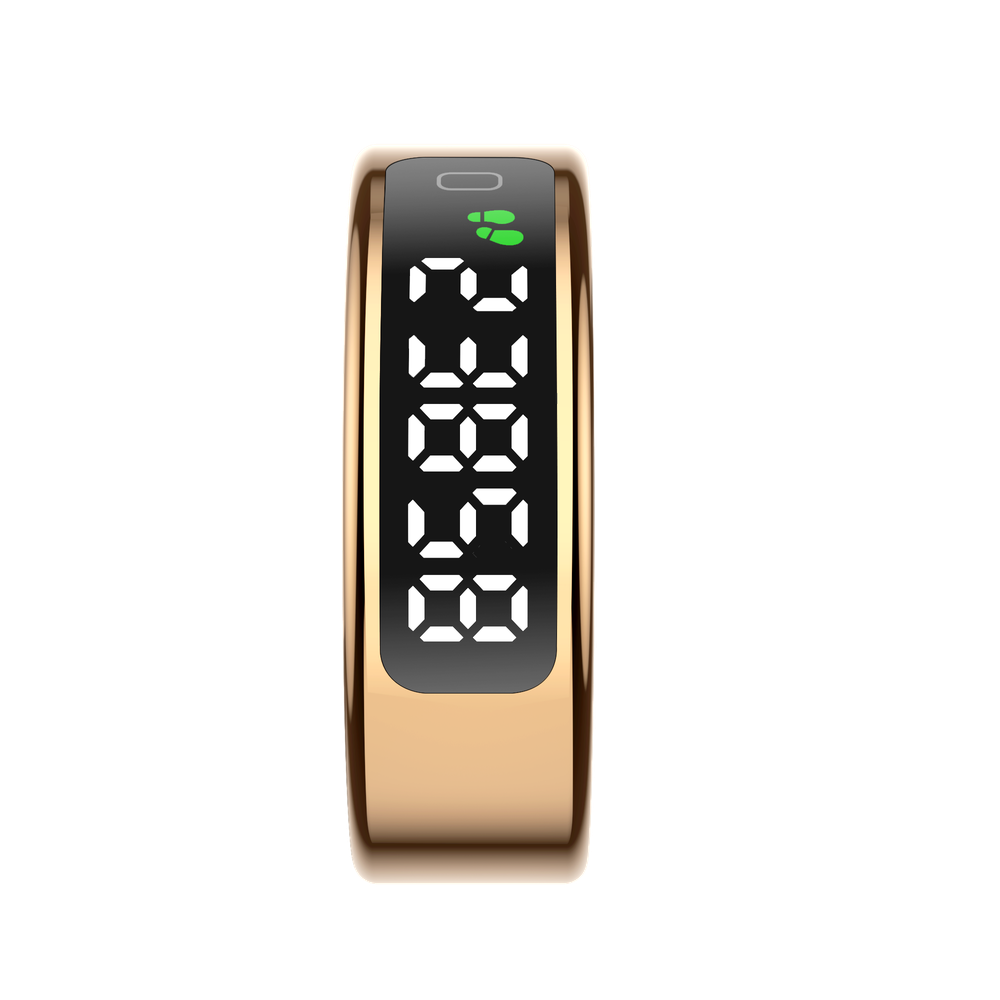 Nobu LEDA Smart Ring – Heart Rate, SpO₂ & Sleep Tracker with Gesture Control and App Integration - ANLT