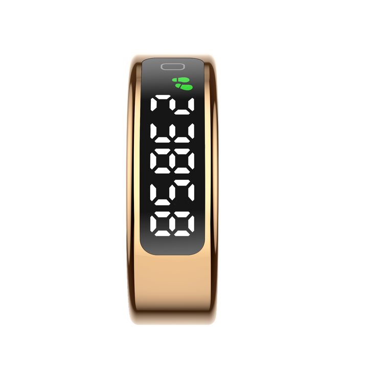 Nobu LEDA Smart Ring – Heart Rate, SpO₂ & Sleep Tracker with Gesture Control and App Integration - ANLT
