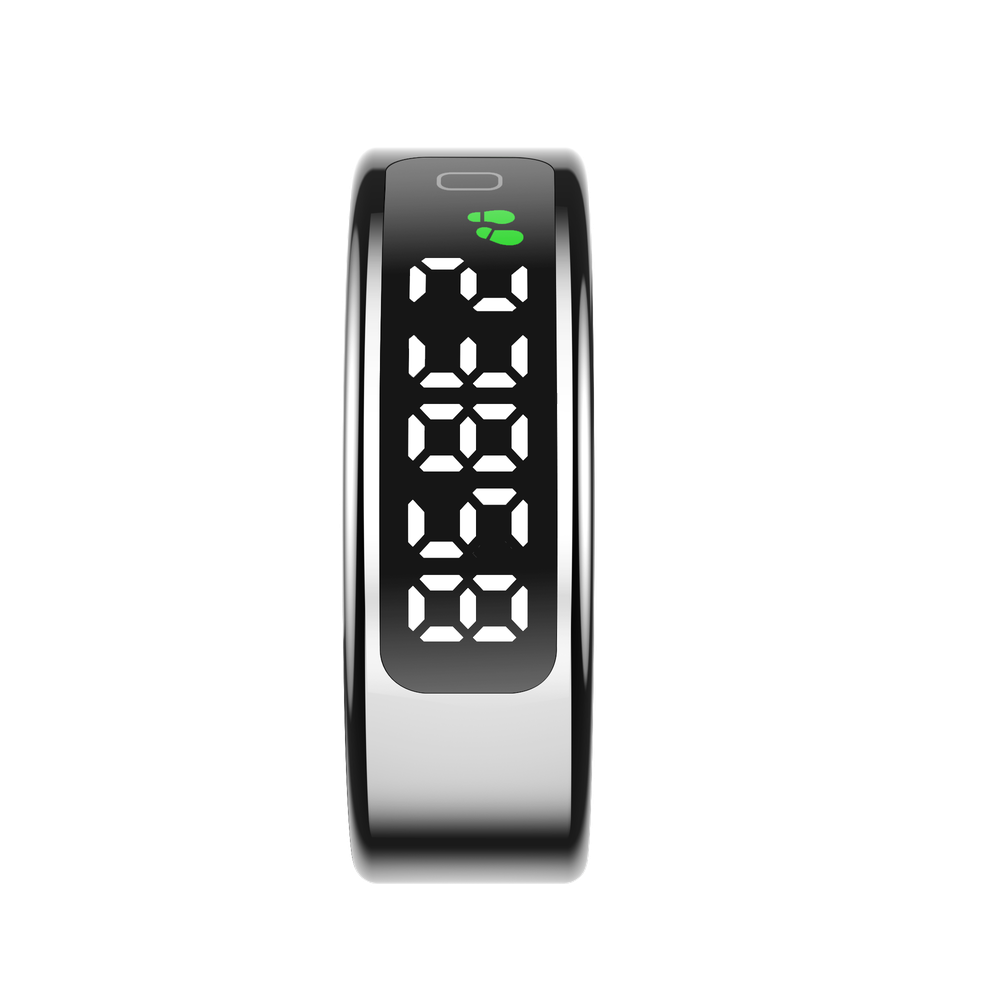 Nobu LEDA Smart Ring – Heart Rate, SpO₂ & Sleep Tracker with Gesture Control and App Integration - ANLT