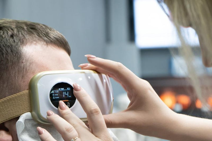 ANLT Smart Eye Massager – Heat, Vibration & Air Compression with Bluetooth Music for Fatigue & Sleep Support