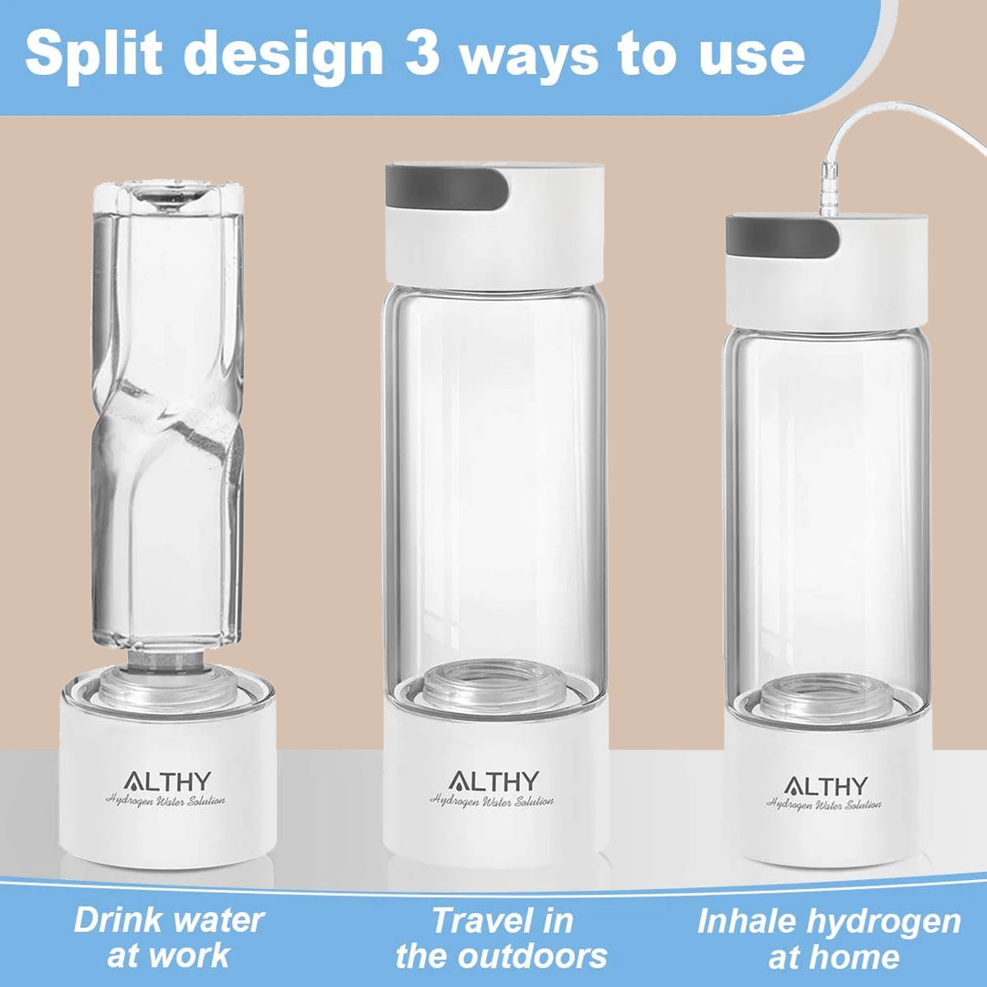 Althy Hydrogen-Rich Water Generator Bottle
