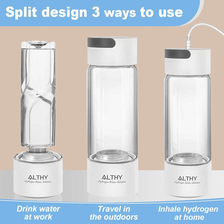 Althy Hydrogen-Rich Water Generator Bottle