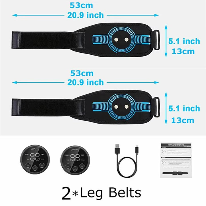 ANLT EMS Abdominal Stimulator Belt – Intelligent Muscle Training & Slimming Device (USB Rechargeable) - ANLT